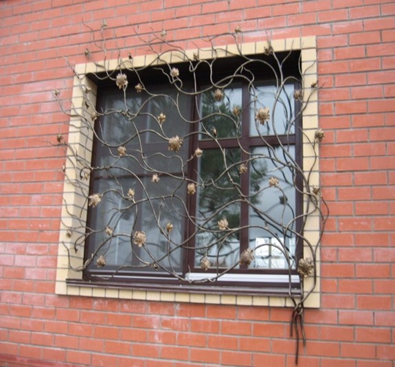 Долгий срок службы кованые решётки на окна