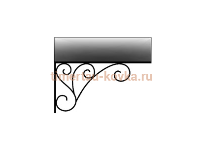 Козырек сварной КС №26
