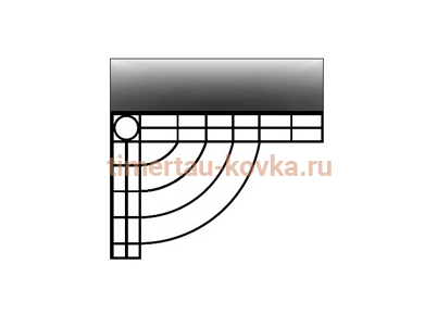 Козырек сварной КС №36