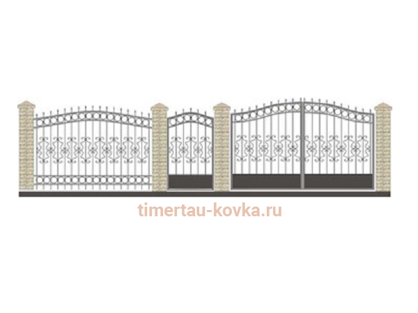 Забор кованый КЗ-63